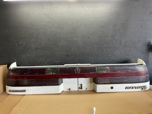 1987 to 1991 Dodge Daytona Taillight Rear Header Panel AA60100