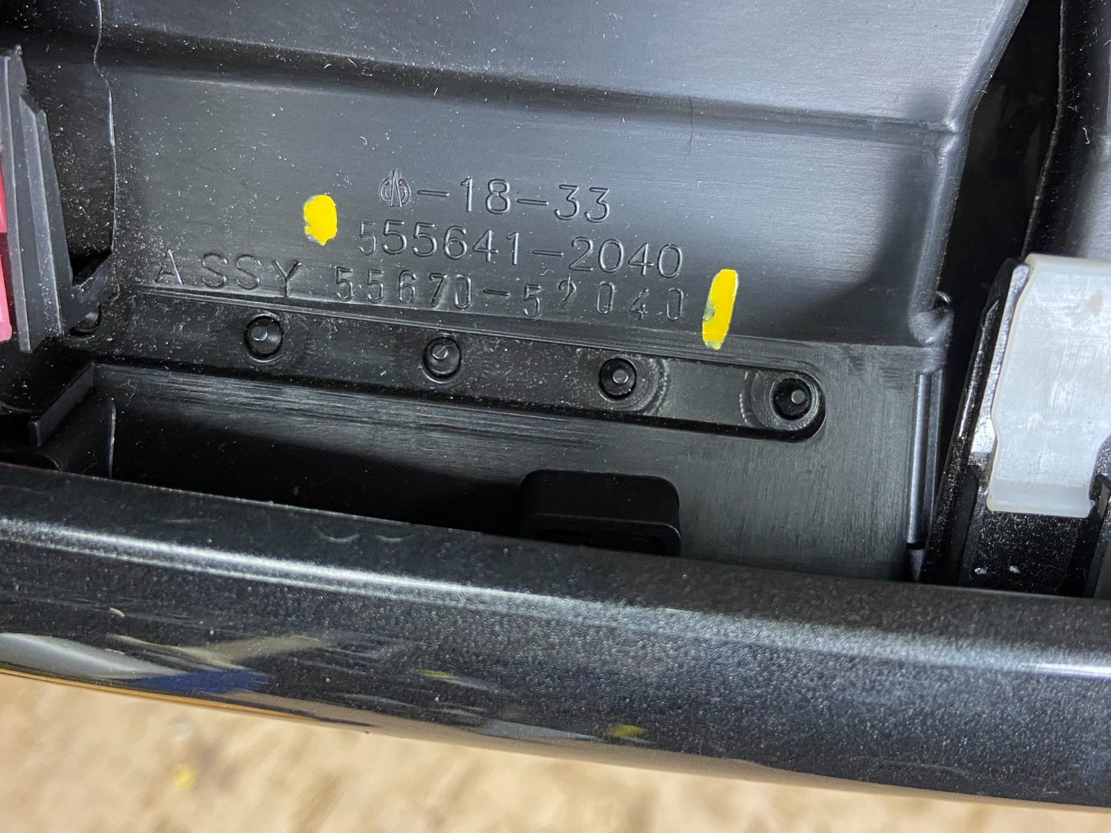 2008 to 2014 Scion XD Front Center Radio Bezel Trim OEM W6393 DG5