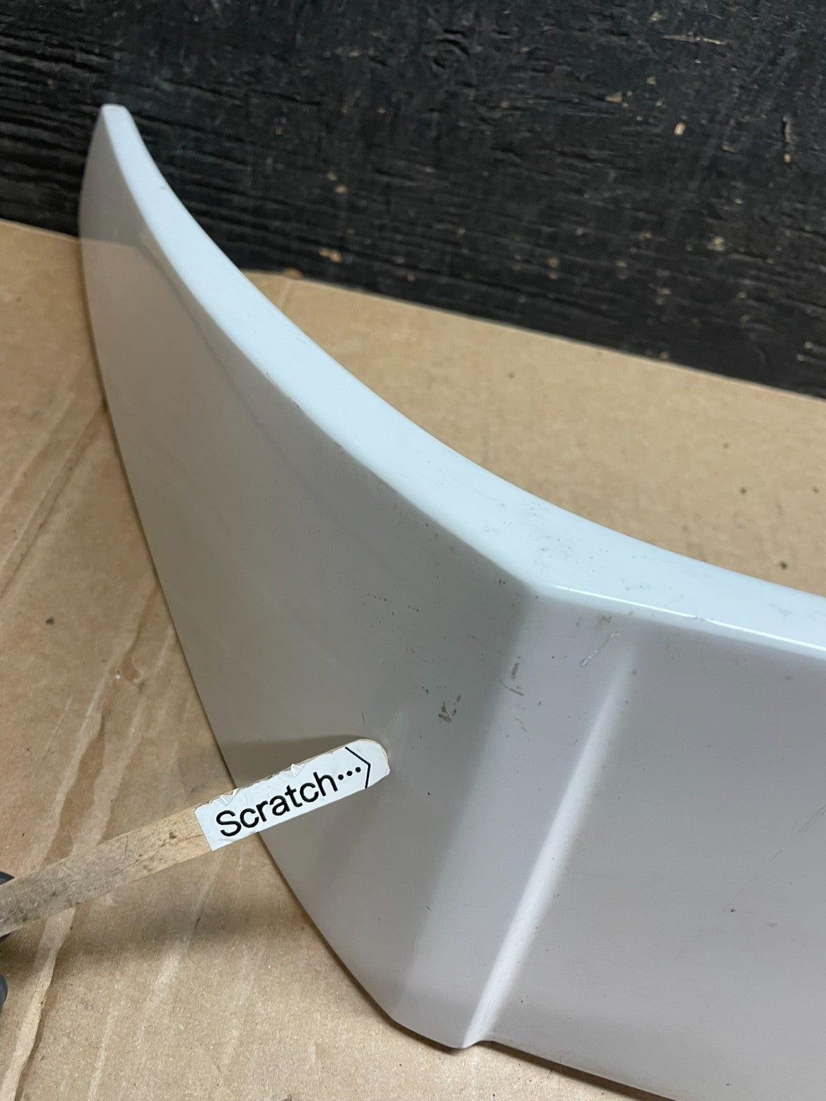 2012 to 2018 Chevrolet Sonic Hatchback Rear Spoiler Wing Hatchback z5841 DG3