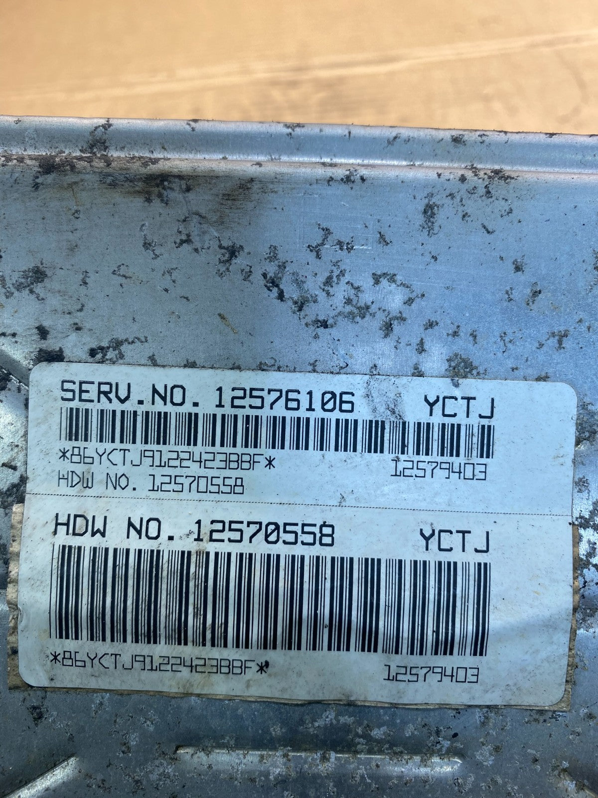 2003-2006 Chevrolet Tahoe Silverado Engine Control 12576106 ECM ECU ab7350 DG2
