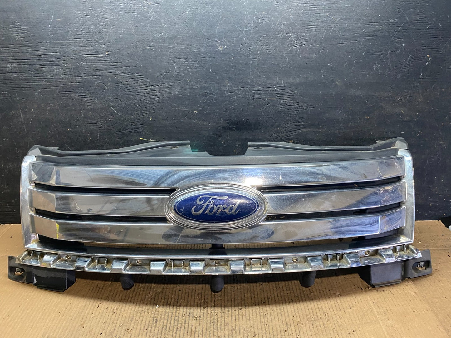 2007 2008 2009 2010 Ford Edge Front Upper Chrome Grill Grille t6710 DG0