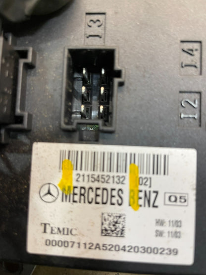 2003-2011 Mercedes W219 CLS550 E350 BCM Body Control Module Unit ECU U2116 DG3