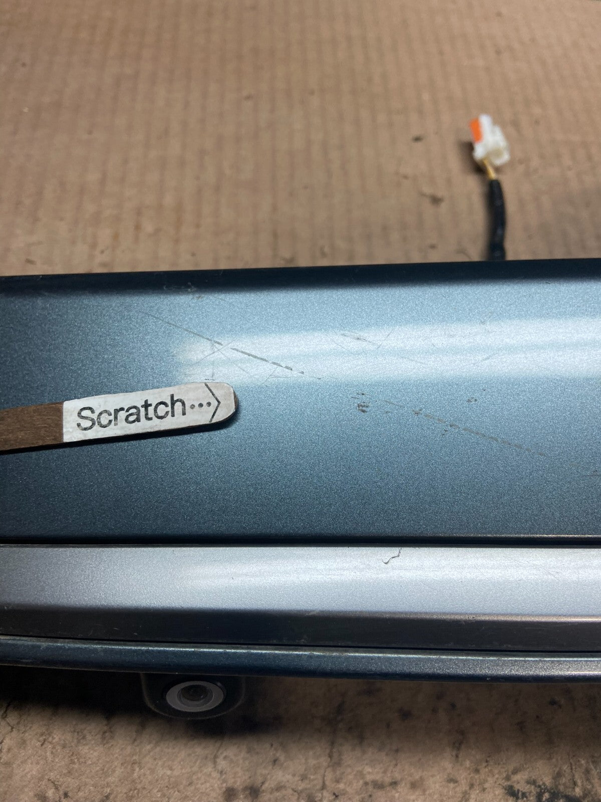 2007 to 2009 Mazda CX-9 Trunk Lid Garnish Panel Molding Trim Backup Camera E41033