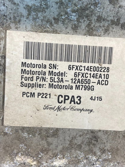 2005 Ford F-150 F150 4.6L Engine Control Unit ECU Computer Module AF9115 DW2