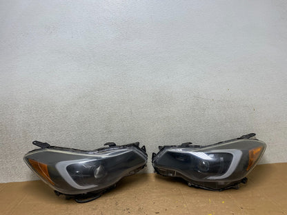 2012-2016 Subaru Impreza Crosstrek Left+Right Set LED Headlights V5991 GD0