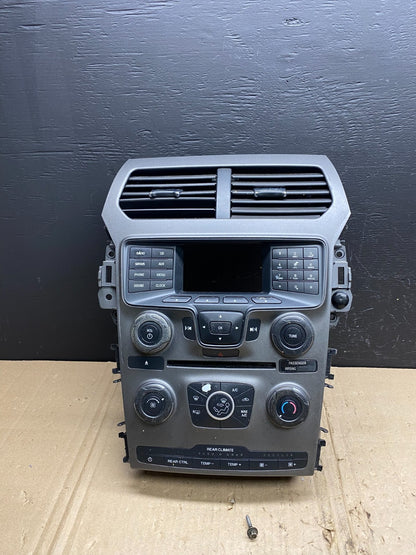 2011 to 2014 Ford Explorer Radio Climate Control Trim Bezel Panel Oem AB9023 DG0