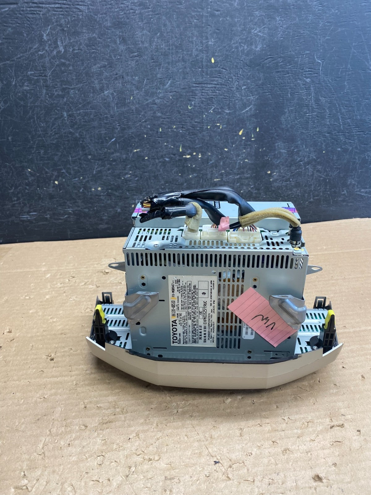 2006 Lexus RX400h Radio Casette AM-FM CD Player AG8482 DG5