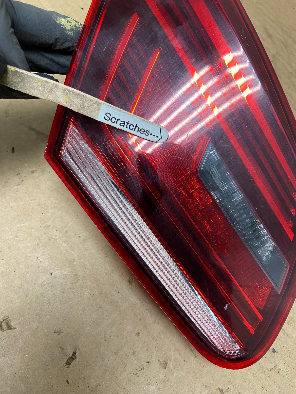 2013 - 2017 Volkswagen CC Left Driver LH Side Inner Tail Light OEM AB4649 LK3