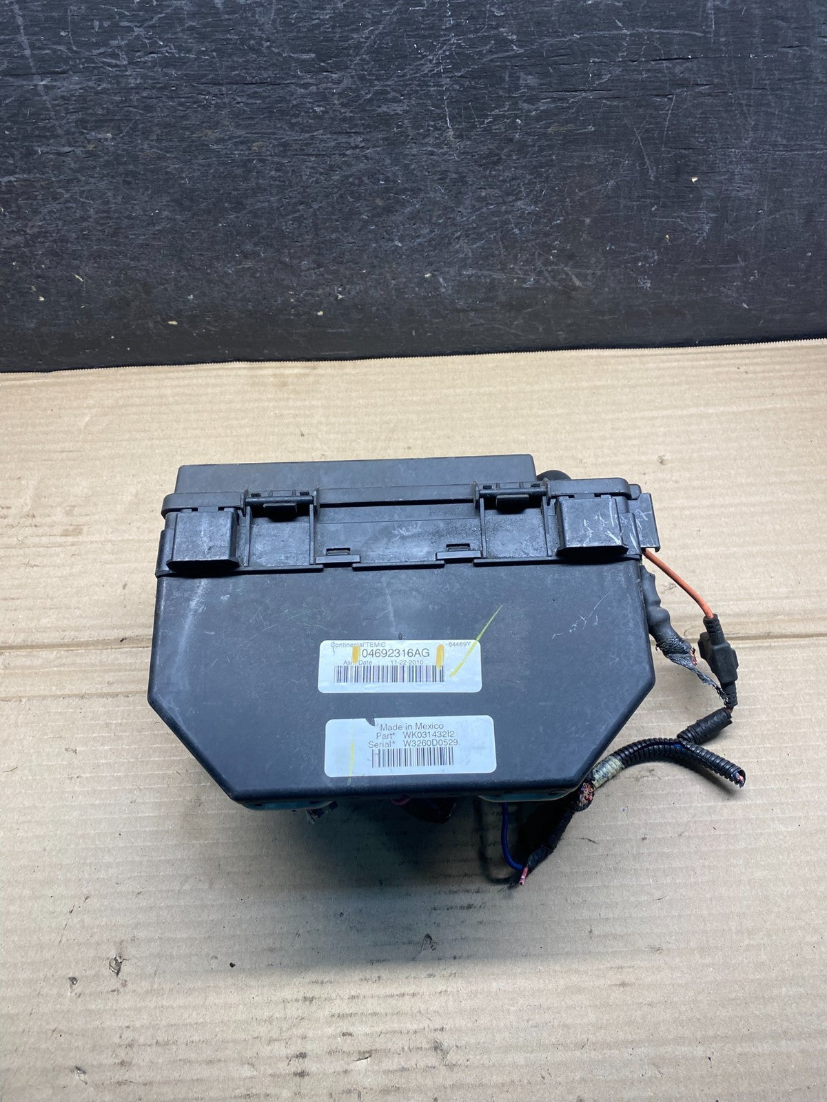 2012 Jeep Grand Cherokee Durango TIPM Fuse Box Relay Module 04692316AG AH9635 DW4