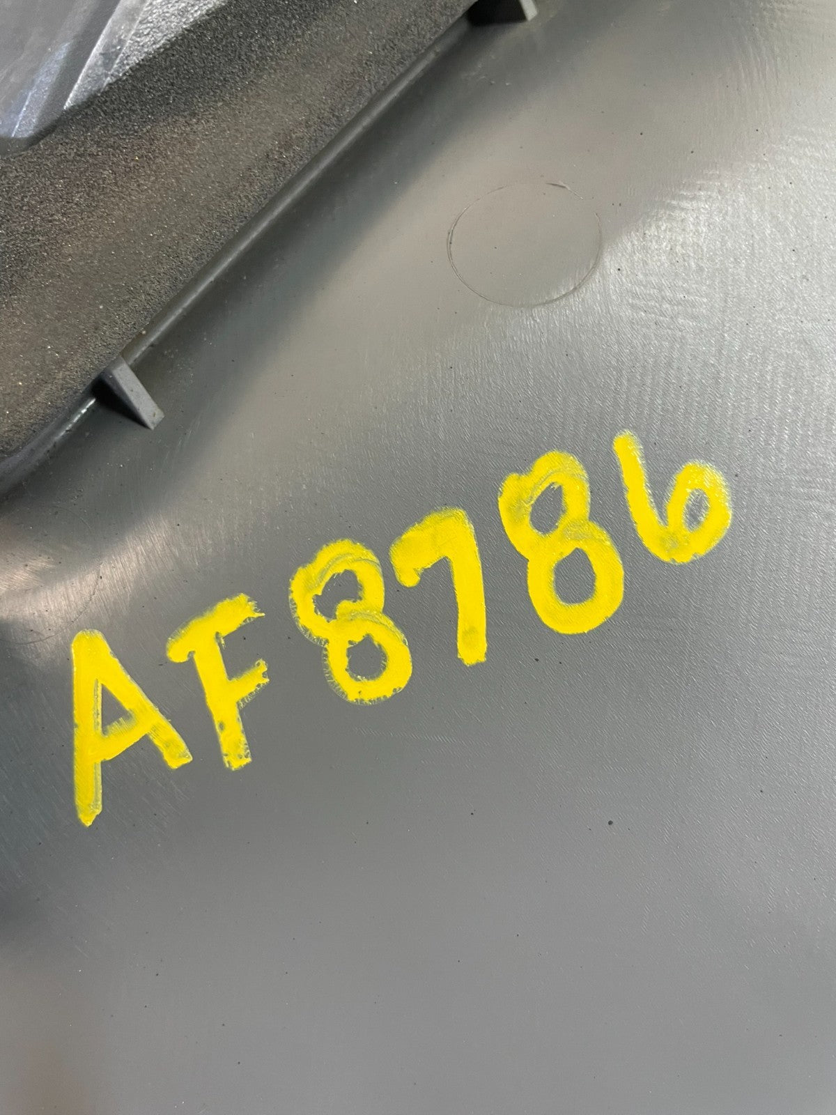 2004 to 2008 Acura TL Rear Trunk License Plate Molding Panel AF8786 DG4
