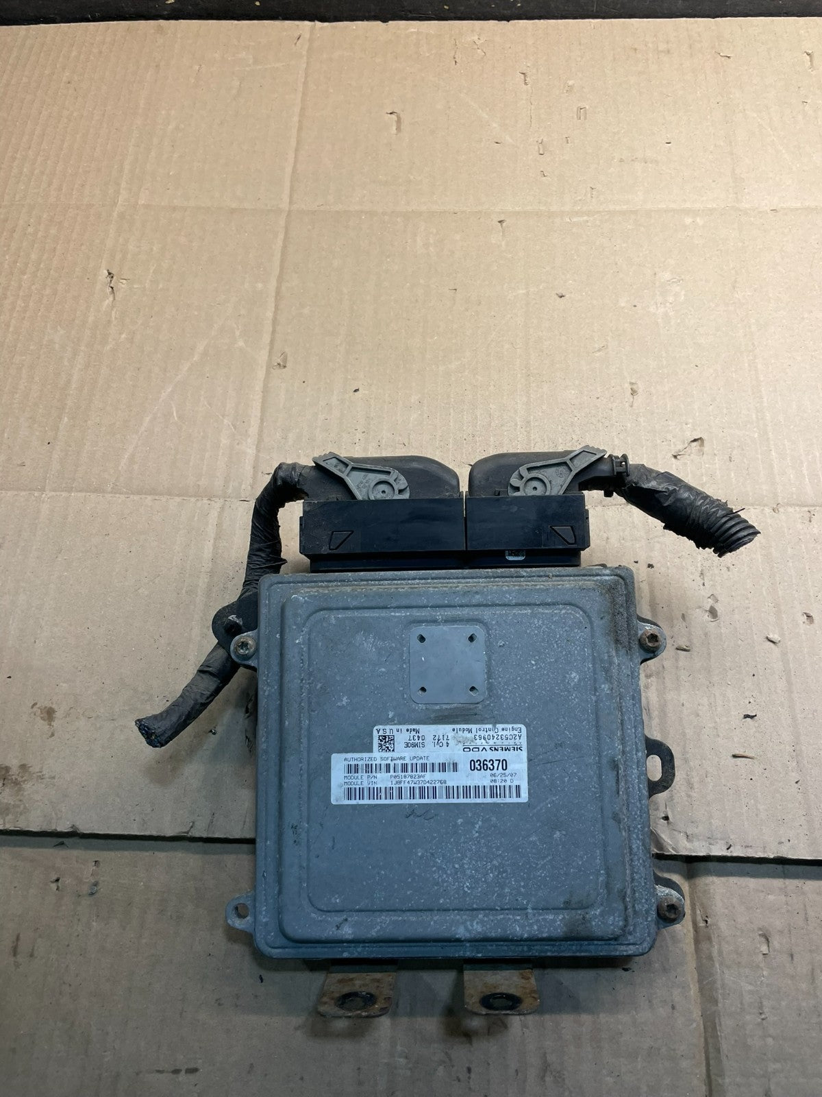 2007 2010 Jeep Compass Patriot 2.4L PCM ECM ECU Engine Computer Module X8391 DG0