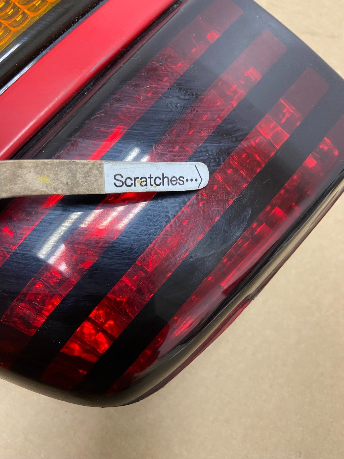 1988 to 1994 Pontiac Sunbird Right Passenger RH Side Tail Light AB9940 DW3