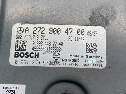 2008 to 2012 Mercedes C300 E350 Engine Computer Module ECM ECU AE4658 DG2