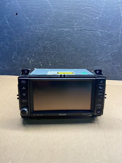 2011 to 2013 Jeep Grand Cherokee Media Satellite Radio Screen Display AF9248 DG0