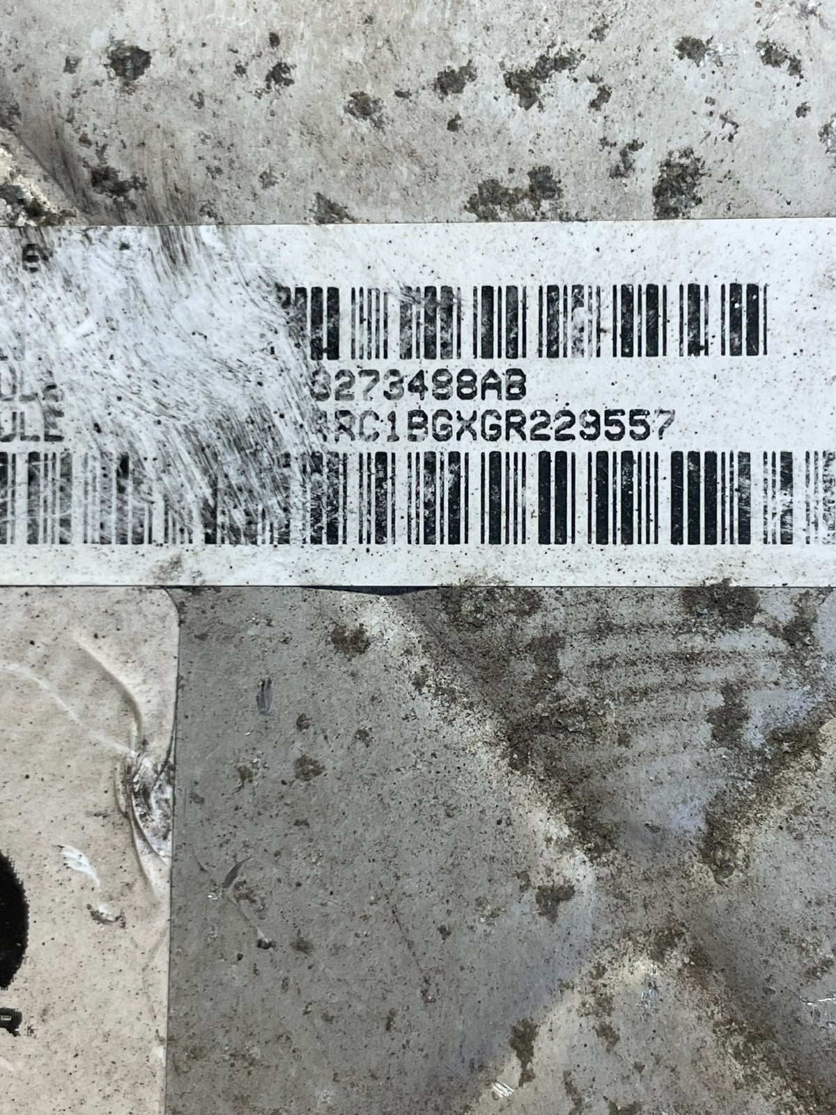 2016 2020 Dodge Caravan Engine Control Unit ECU Module AC5489 DG2