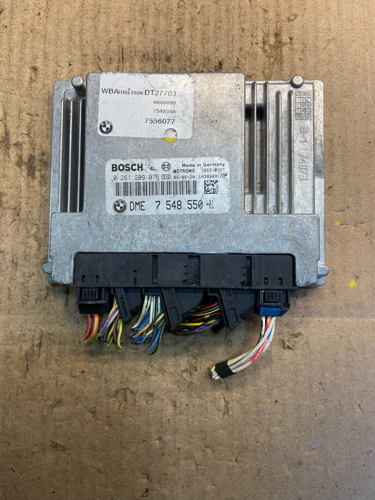 2006 to 2007 Bmw 550i 750i Engine Computer ECU Control Module ECM Z0697 DG0