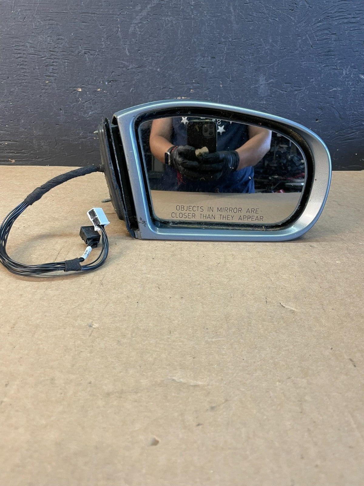 2003 to 2006 Mercedes E-Class Right Passenger RH Side View Door Mirror AD0015 DW5
