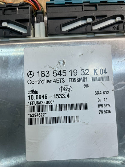 1998 2000 Mercedes Benz ML320 Engine Computer Ecu Ecm x4215 DG4