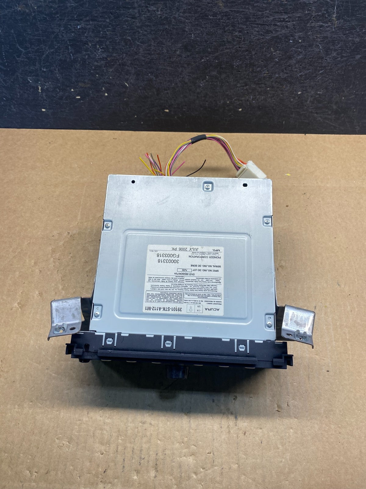 2008 to 2009 Acura RDX 6 CD DVD Satellite Radio Receiver AG7401 DG4
