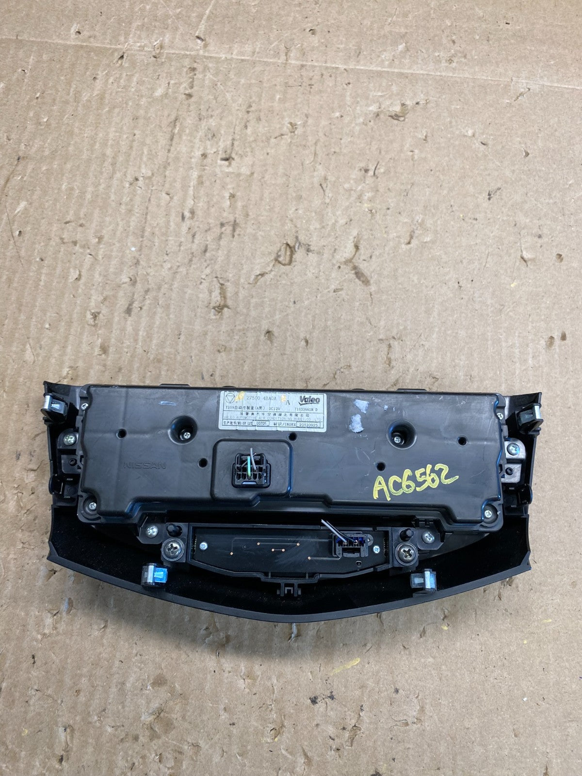 2014 2015 2016 Nissan Rogue Heater Temperature AC Climate Control AC6562 DG4