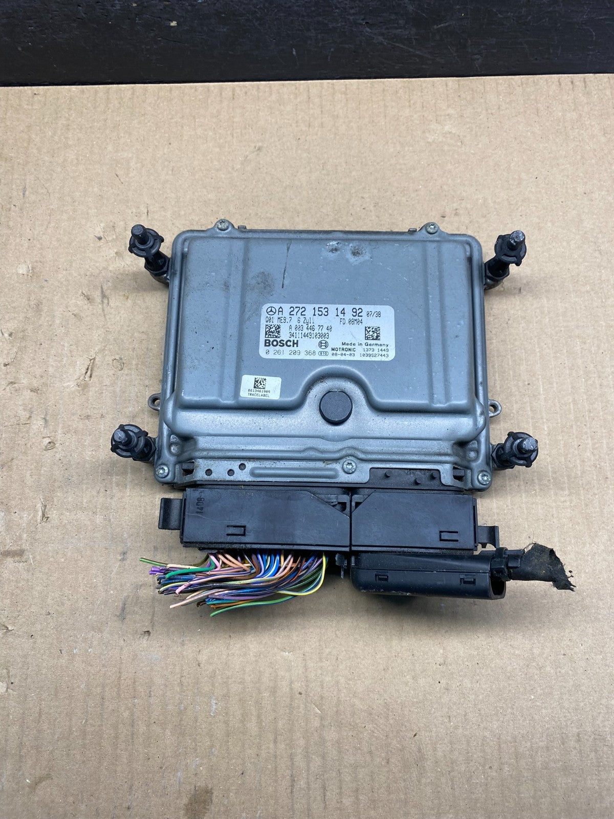 2006 to 2011 Mercedes 3.5L ECU E350 ML350 R350 Engine Computer Module AG9741 DG0