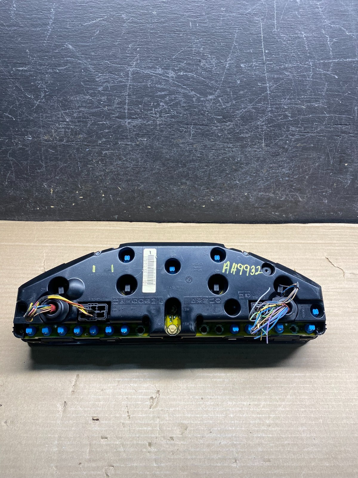 1996 to 1999 Mercedes W140 S420 Instrument Cluster Speedometer AH9932 DG5