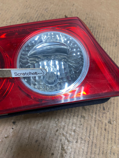 2006 to 2008 Acura TSX Right Passenger Rh Tail Light inner AE0616 LK3