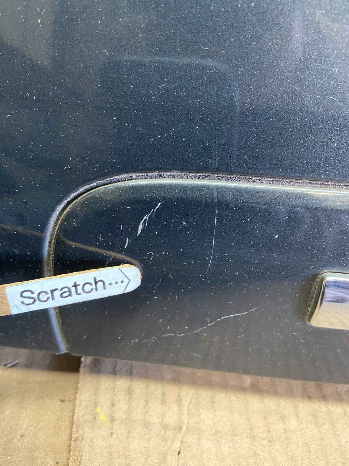 2011-2018 Dodge Grand Caravan Black Rear Tail Gate Trim Molding Panel OEM D94255