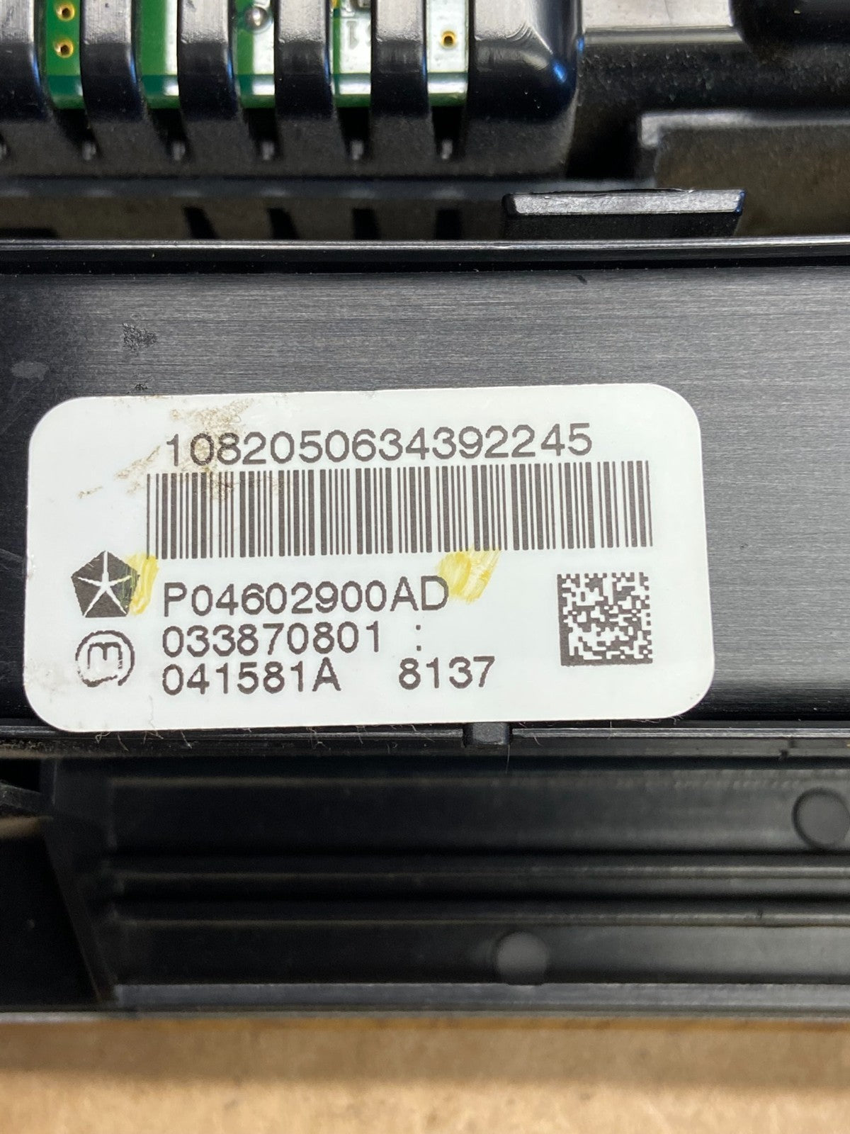 2008 2009 2010 Jeep Commander Grand Cherokee A/C Climate Control Bezel AF2009 DW5