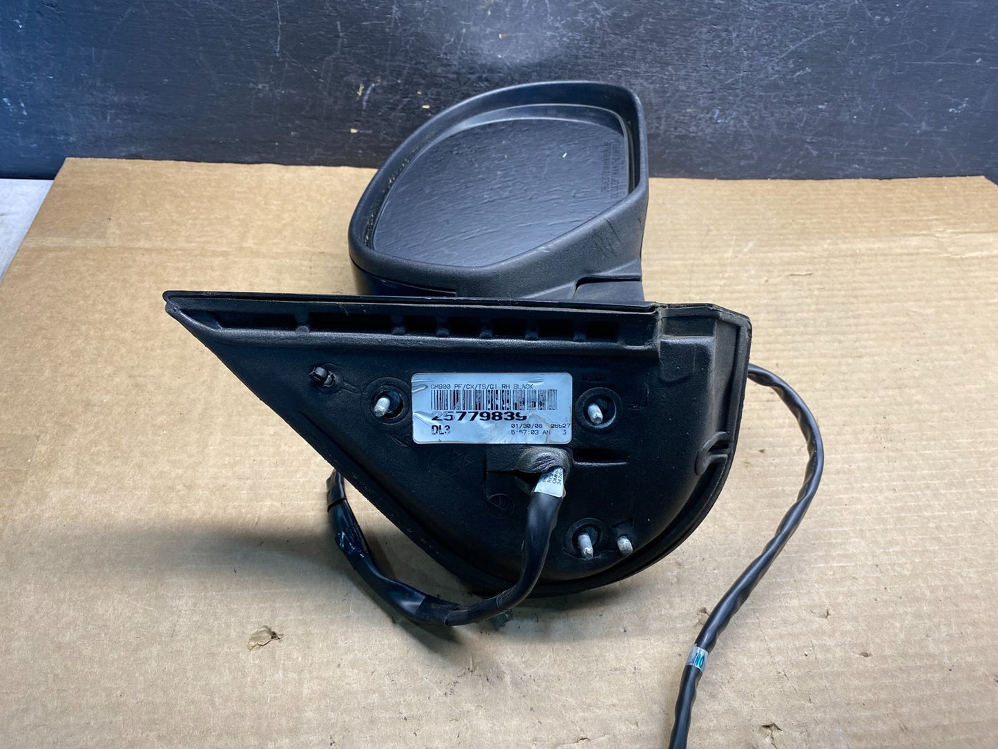 2007 to 2008 Gmc Yukon Right Passenger Turn Signal View Door Mirror AD9752 DW5