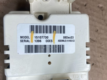2003-2007 GMC Envoy Tahoe GMC Sierra A/C Climate Control A/C af6315 DG6