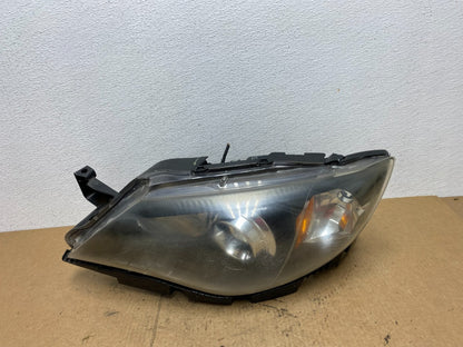 2008 to 2011 Subaru Impreza Left Driver LH Side Halogen Headlight Oem AC3547 DW0