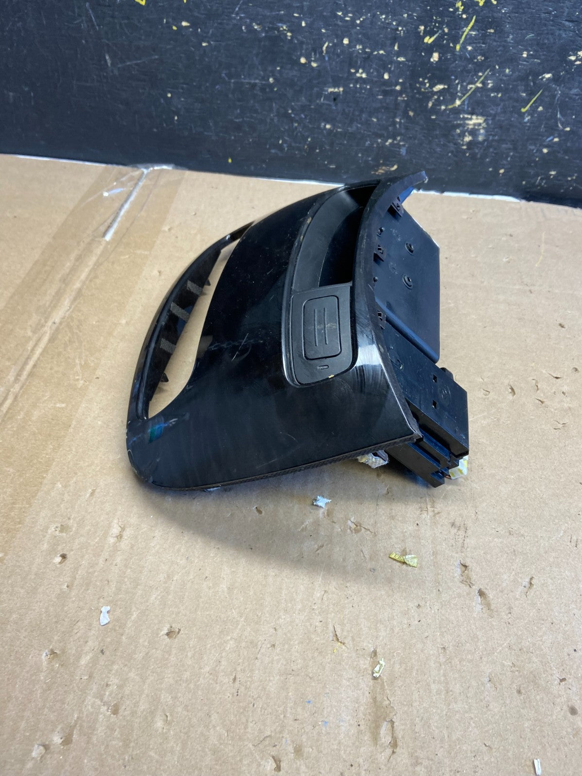 2009-2013 Hyundai Genesis Dash Center Console Storage Trim Bezel Wood AB1976 DG2