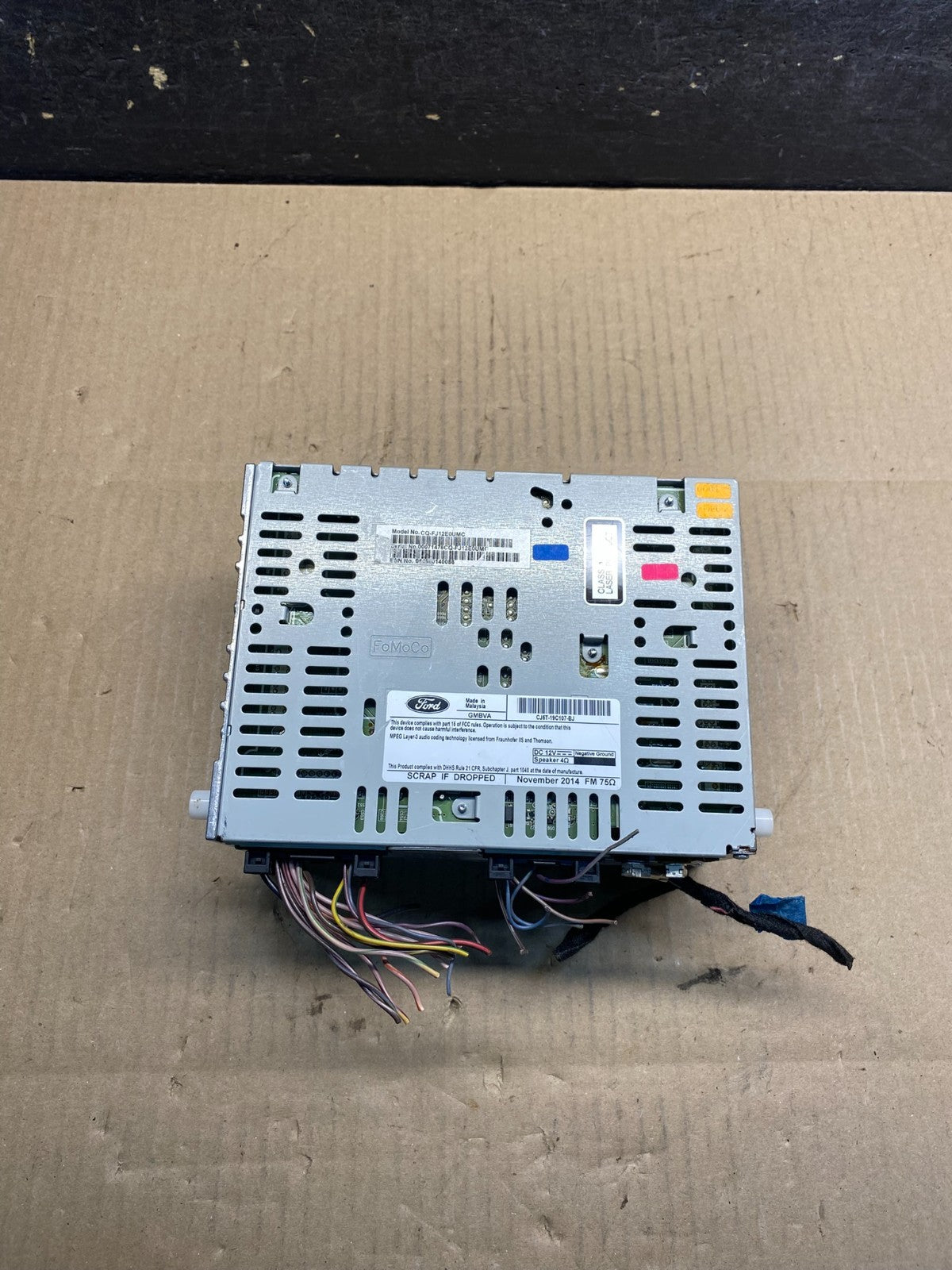2013 2014 2015 Ford Escape Radio Receiver ID CJ5T-19C107-CK ai7338 DG4