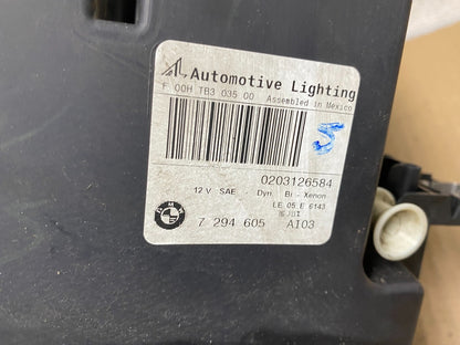 2011 to 2013 BMW X5 Left Driver LH Side Headlight Xenon HID AH3052 DW8