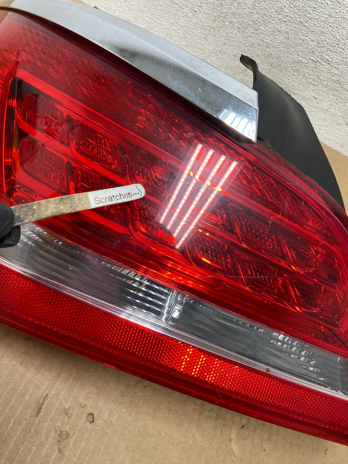 2014 to 2016 Buick Lacrosse Left Driver LH Side Tail Light AF9580 DG3