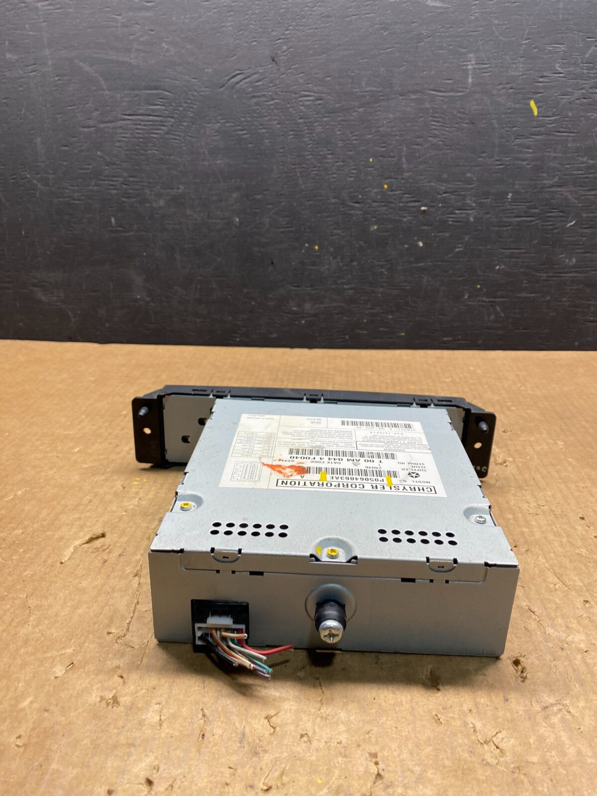 2003-2006 Dodge Chrysler Caravan Town Country DVD Player t8732 DG3