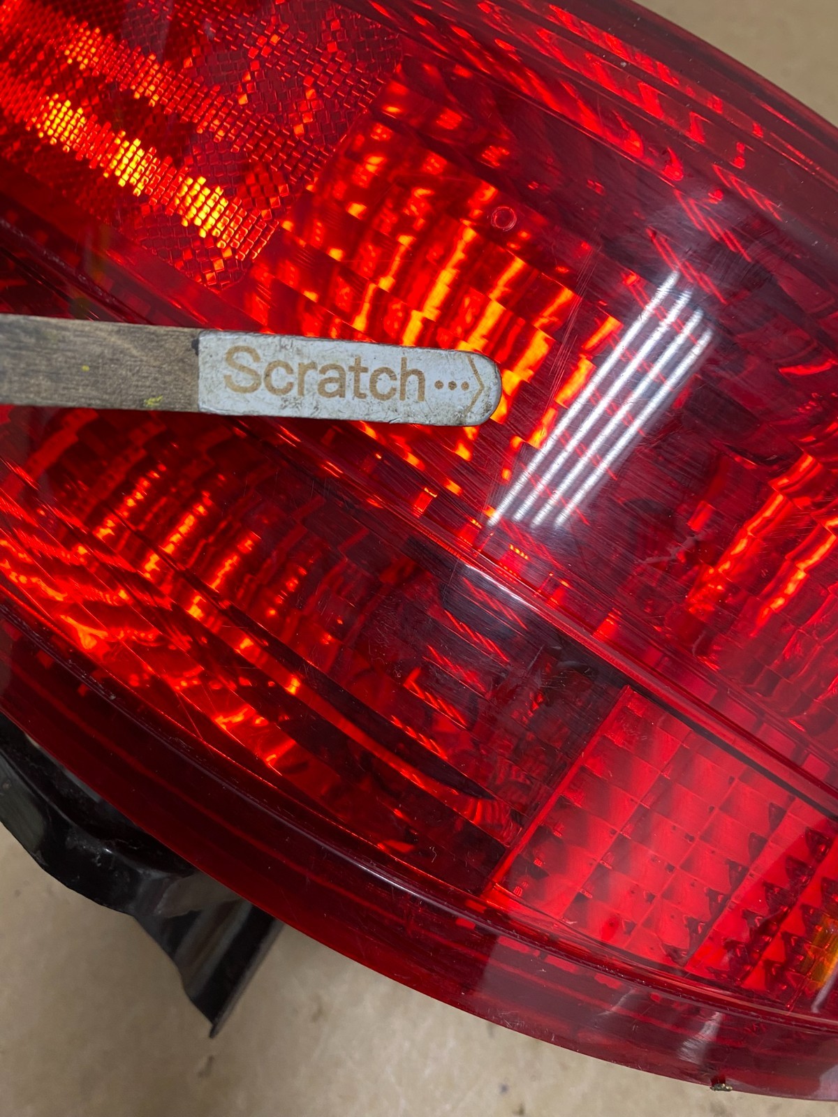 2005 Honda Accord Right Passenger Rh Side Tail Light Oem W8718 DW3
