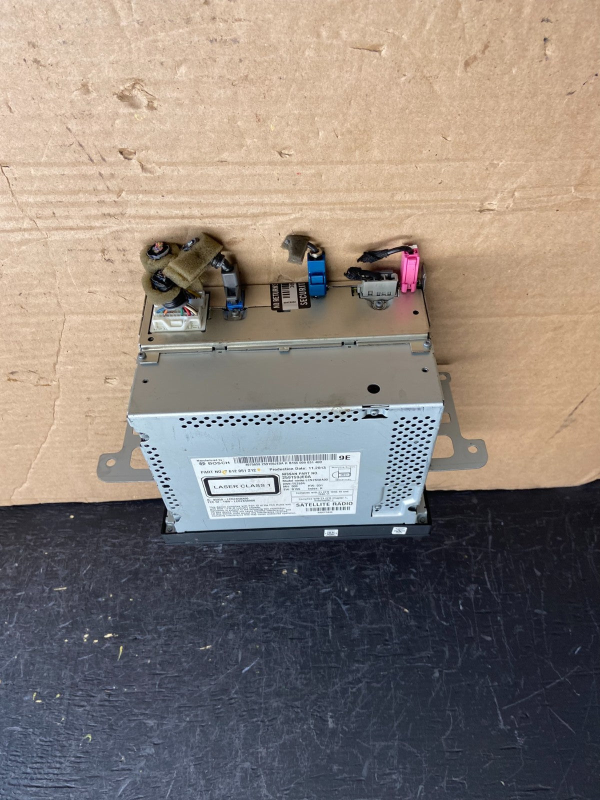 2015 to 2016 Nissan Sentra Versa Radio CD Player AM/FM 281859MB0A af1969 DG3