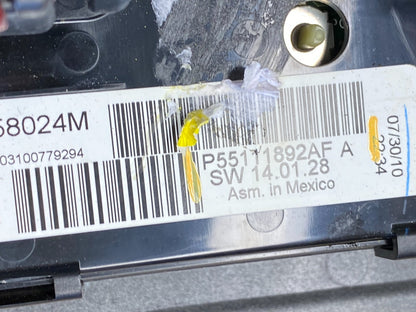 2009 2010 Dodge Journey Center Dash A/C AC Climate Control Bezel Trim z1707 DG5