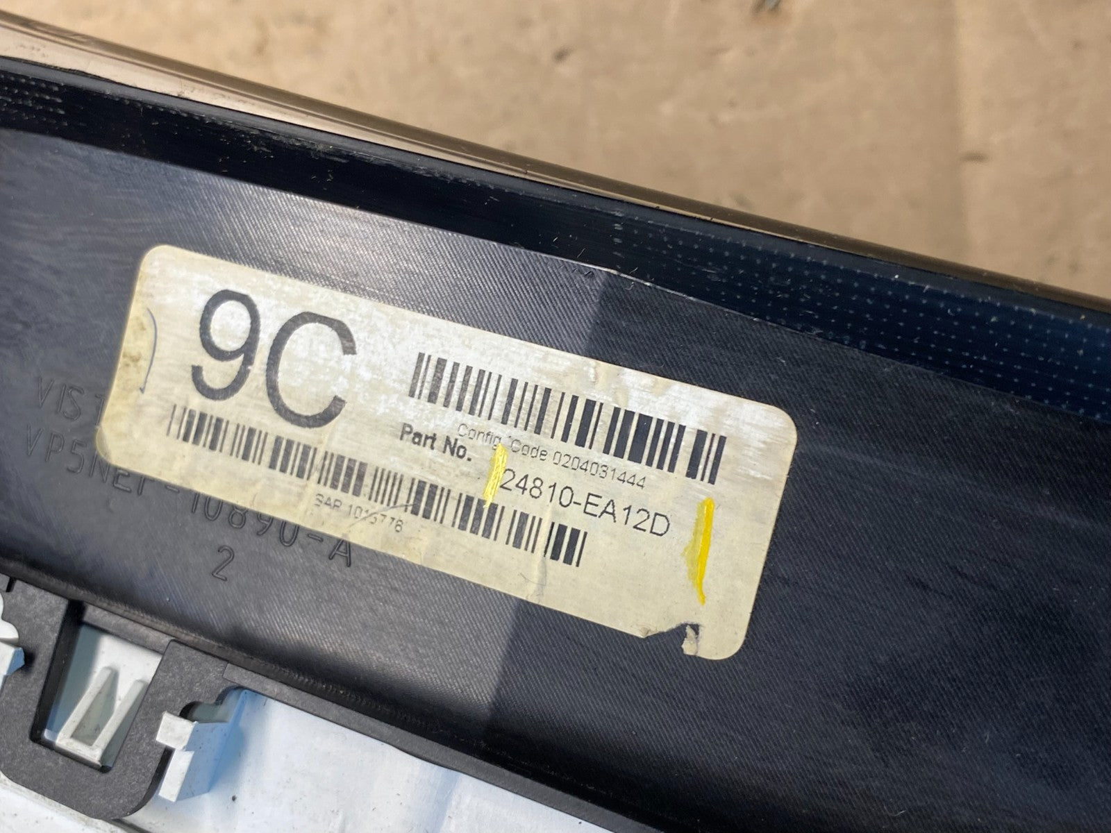 2005 Nissan Xterra Frontier Speedometer Cluster Gauge P3673 DG6