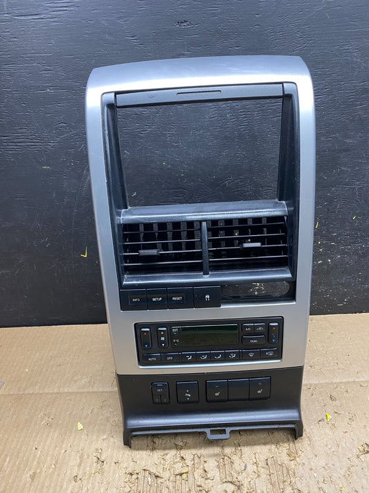 2006 - 2010 Ford Explorer Radio Heater Climate A/C Control Bezel  Trim V9971 DG0