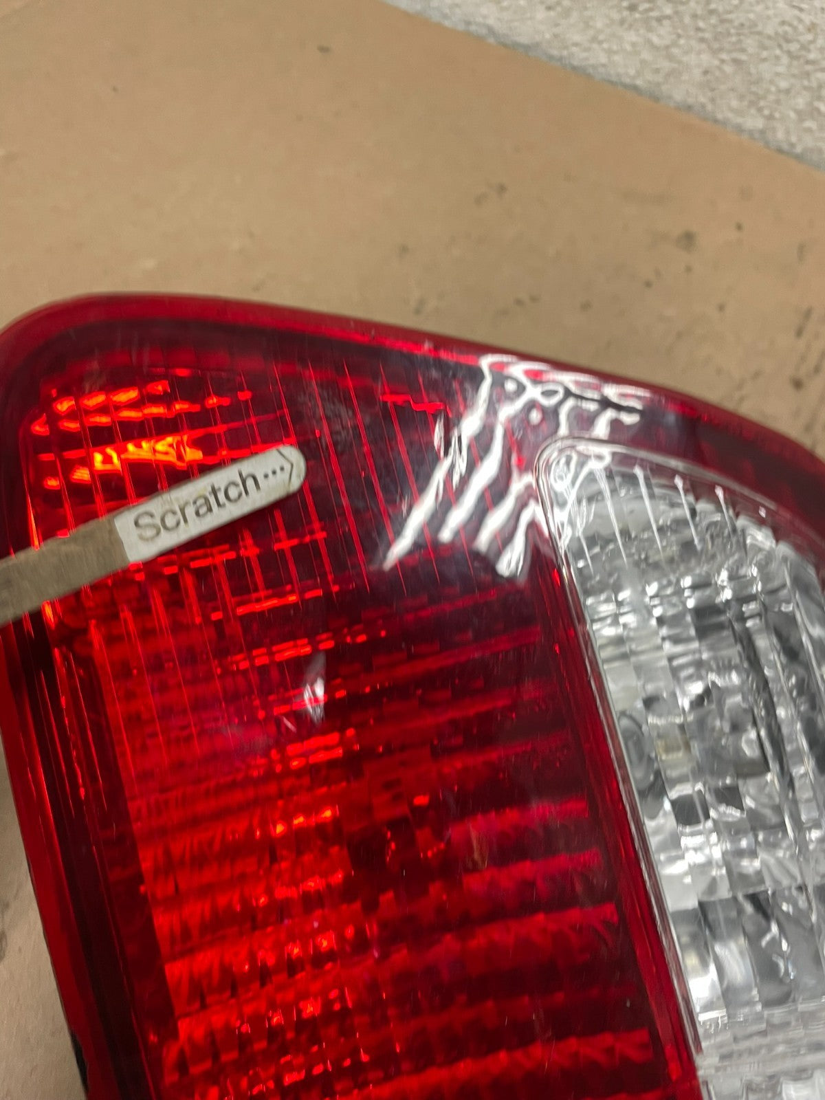 1999 to 2000 Honda Civic Sedan Right Passenger Side Tail Light Inner Q45495