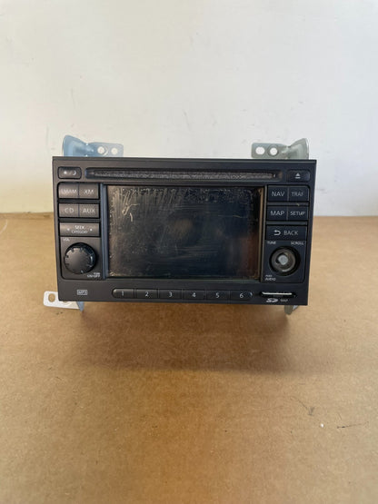 2011-2014 Nissan Juke Stereo AM FM GPS Navigation Touch Screen Radio AG0792 DG0