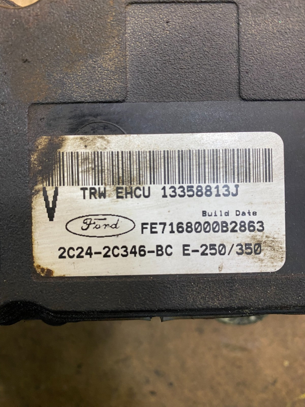 2003 2007 Ford E250 E350 Anti-Lock ABS Antilock Brake Pump AB2783 DG9