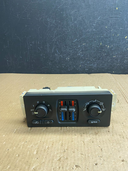 2003-2006 GMC Chevrolet Envoy Trailblazer Climate Control A/C Panel ae4014 DG0