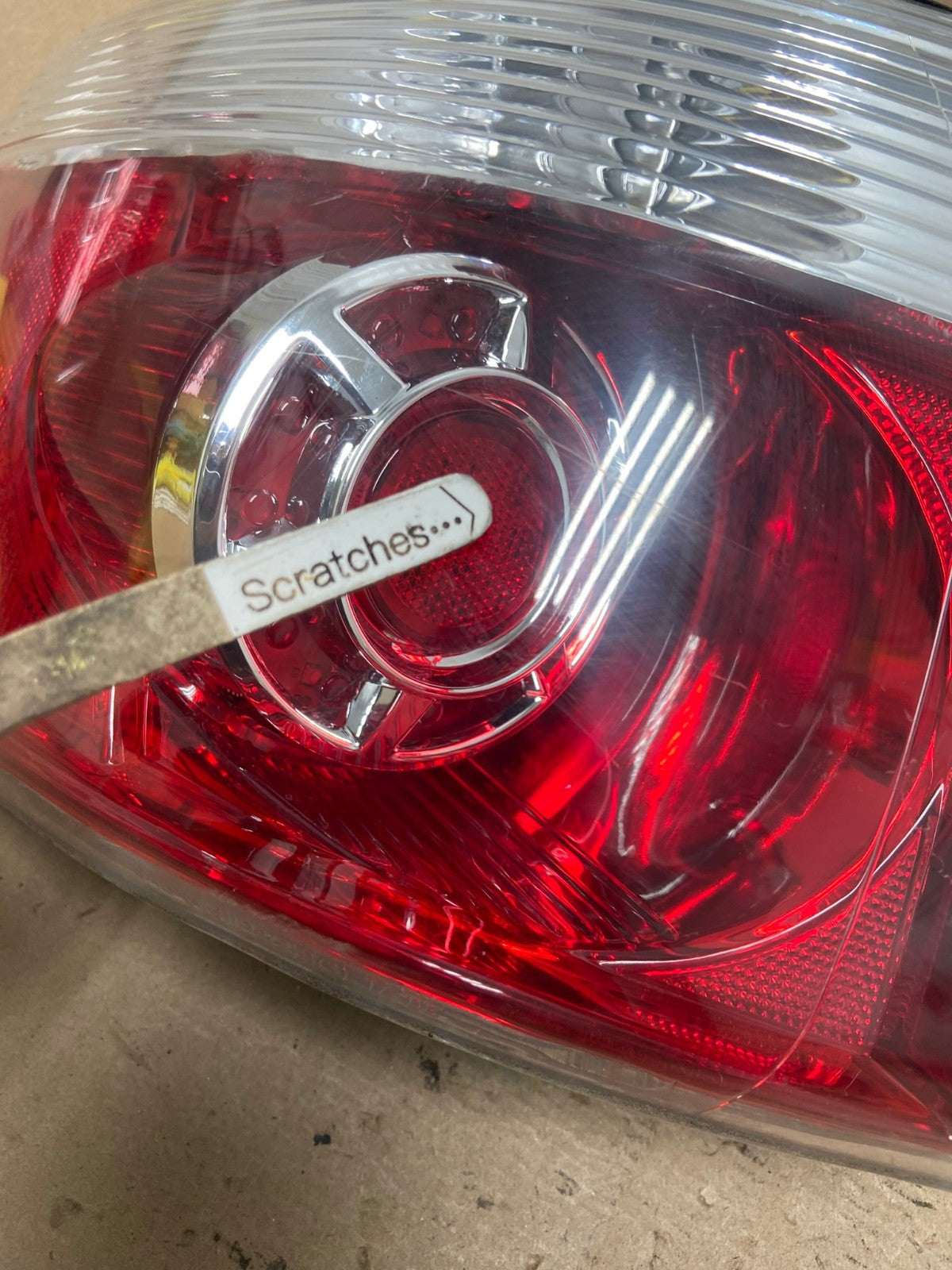 2007 to 2012 GMC Acadia Tail Light Left Driver Lh Side DEPO AF4877 LK3