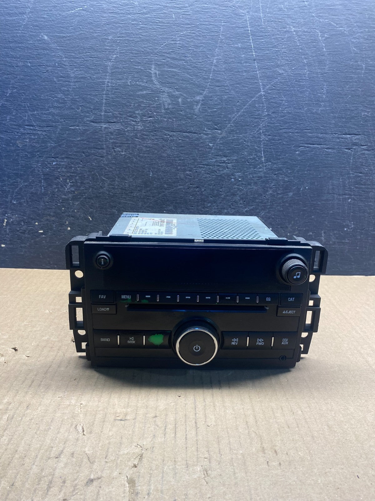 2007 - 2014 Chevrolet GMC Cadillac Buick AM FM CD Radio USB Aux mp3 AG3824 DG0