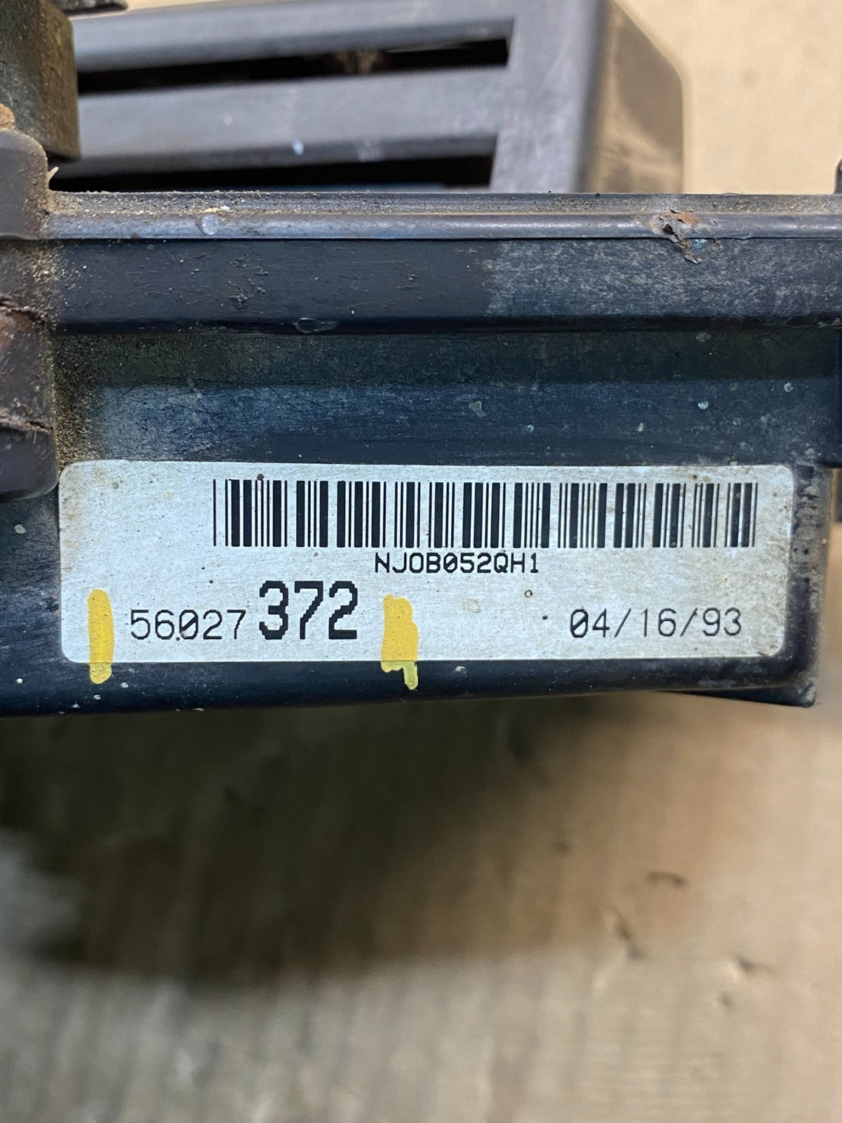 1992 - 1995 Jeep Wrangler 4.0L Engine Control Module ECU ECM AH7379 DG2