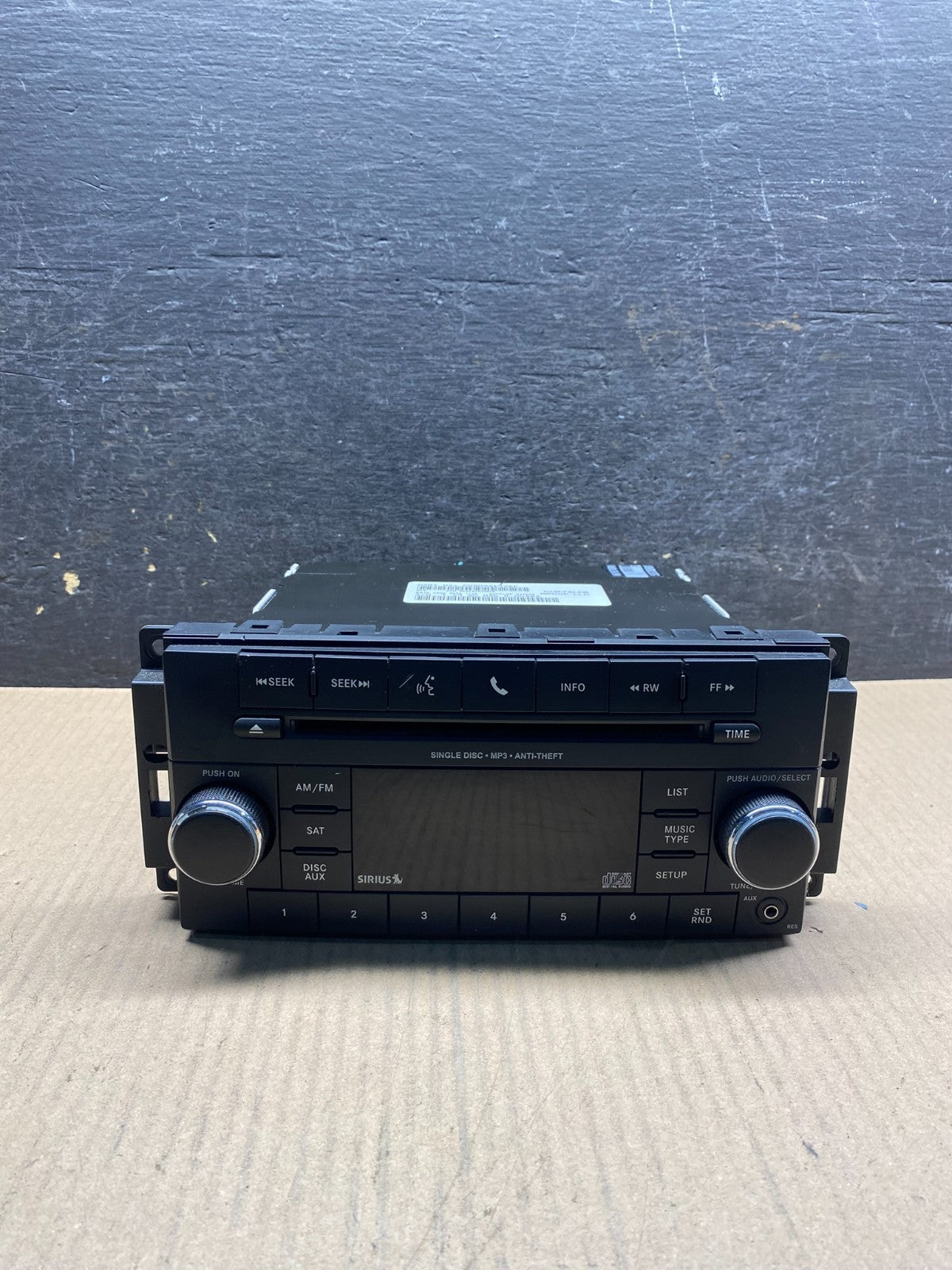 2007-2012 Chrysler Dodge Jeep Ram Radio CD MP3 AUX Receiver AI5319 DG0